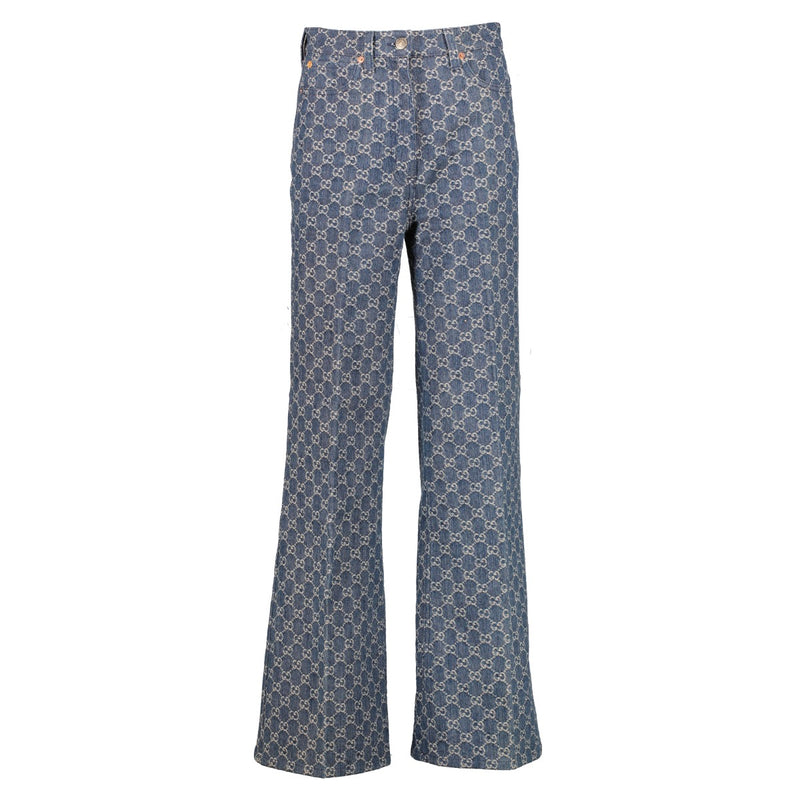 shop 100% authentic second hand Gucci Blue GG Jeans - Size 26 on Labellov.com