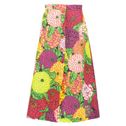 Shop safe online at Labellov in Antwerp, Brussels and Knokke this 100% authentic second hand Gucci x Ken Scott Multicolor Floral Linen Skirt