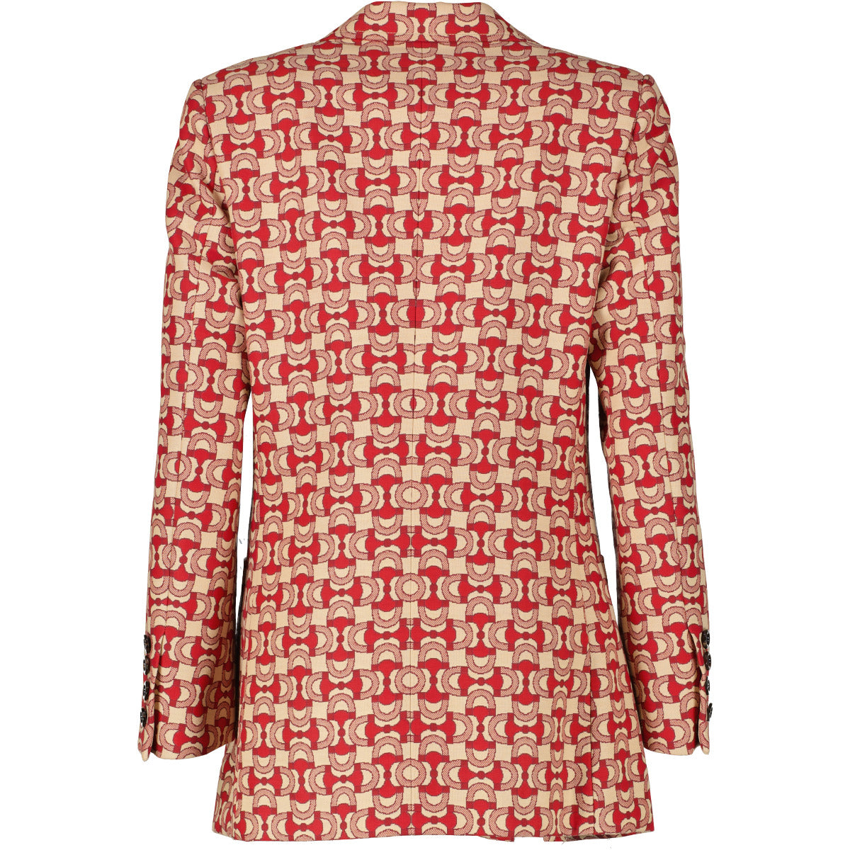 Gucci Red Horsebit Blazer - size IT42 for the best price at Labellov secondhand luxury in Antwerp