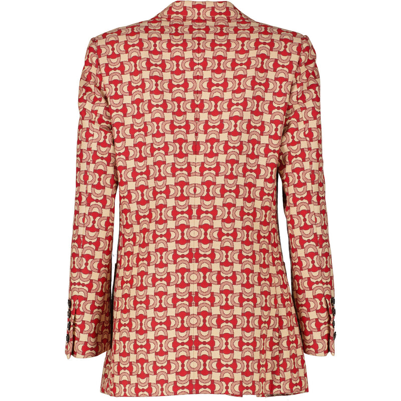Gucci Red Horsebit Blazer - size IT42 for the best price at Labellov secondhand luxury in Antwerp