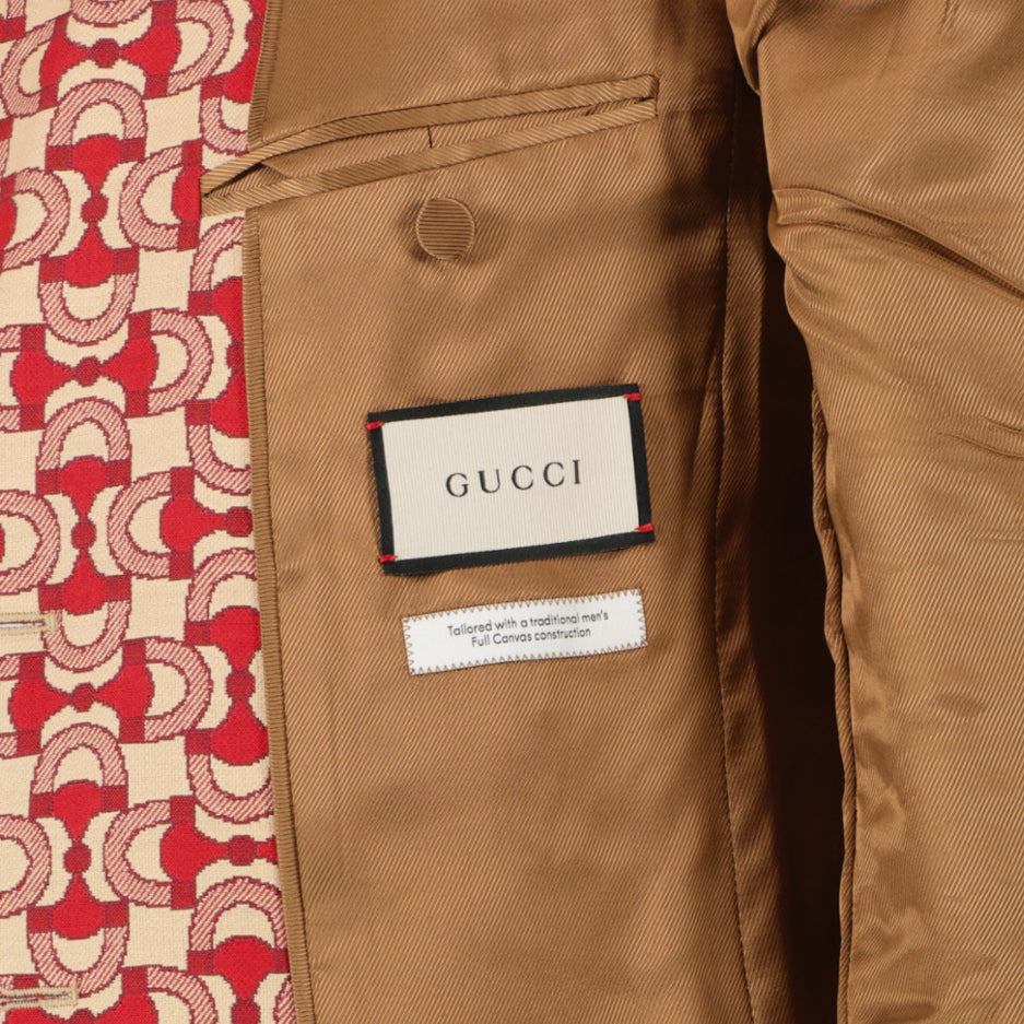 Blazer Gucci rouge mors de cheval - taille IT42