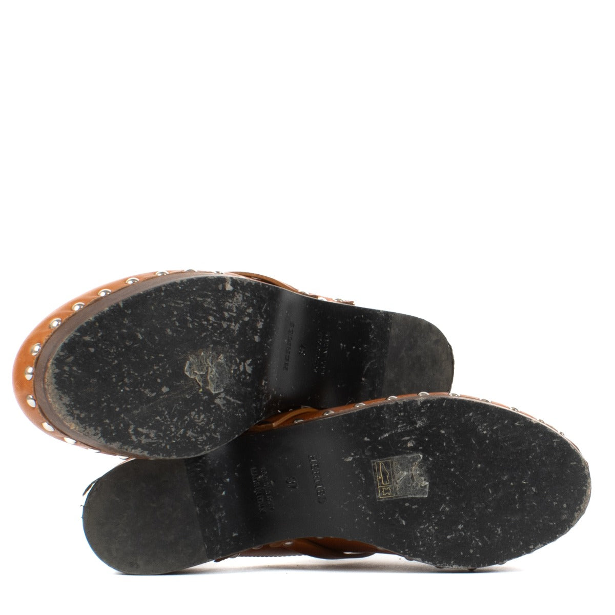 Shop 100% authentic Hermès Carlotta Clogs - Size 37 at Labellov.com.