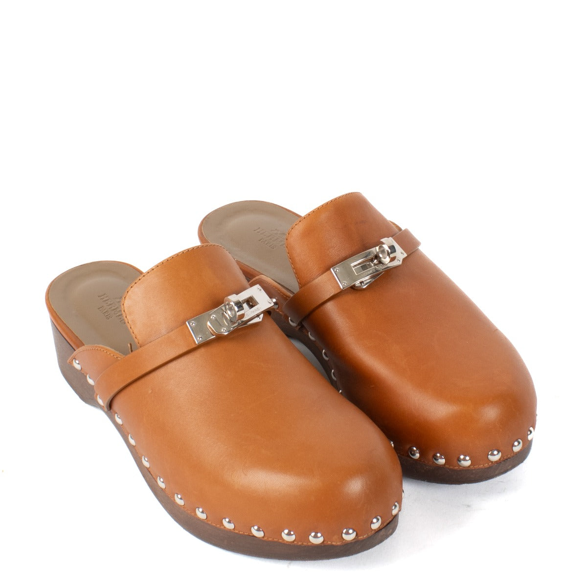 Shop 100% authentic Hermès Carlotta Clogs - Size 37 at Labellov.com.