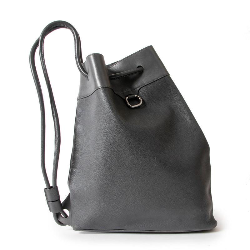 Delvaux Donkergrijze Schoudertas
