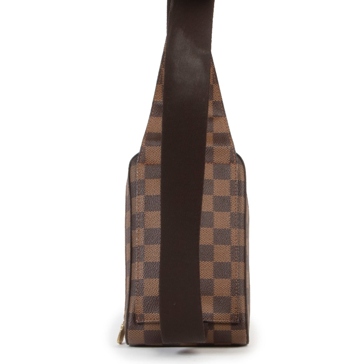 Achetez en ligne second main ce sac Louis Vuitton damier ebene geronimos.