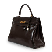 authentic second hand hermes kelly 32 vintage box at labellov.com