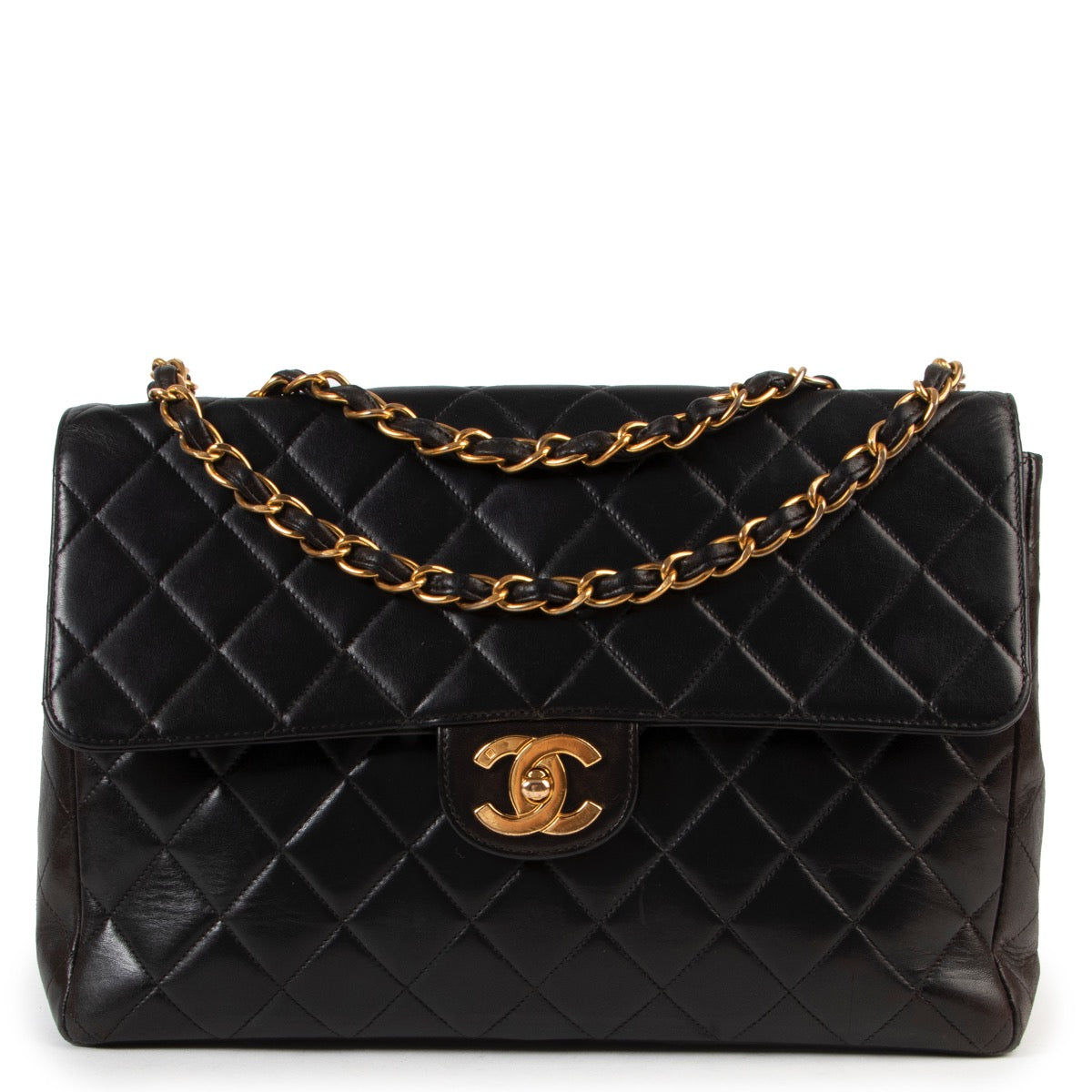 Shop safe online authentic second hand Chanel Black Classic Flap Bag at the right price.