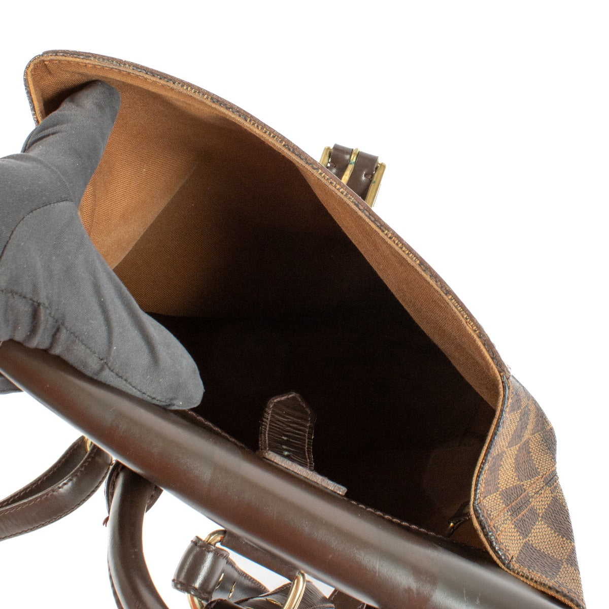 Shop 100% authentic secondhand Louis Vuitton Damier Ebene Soho Backpack on Labellov.com