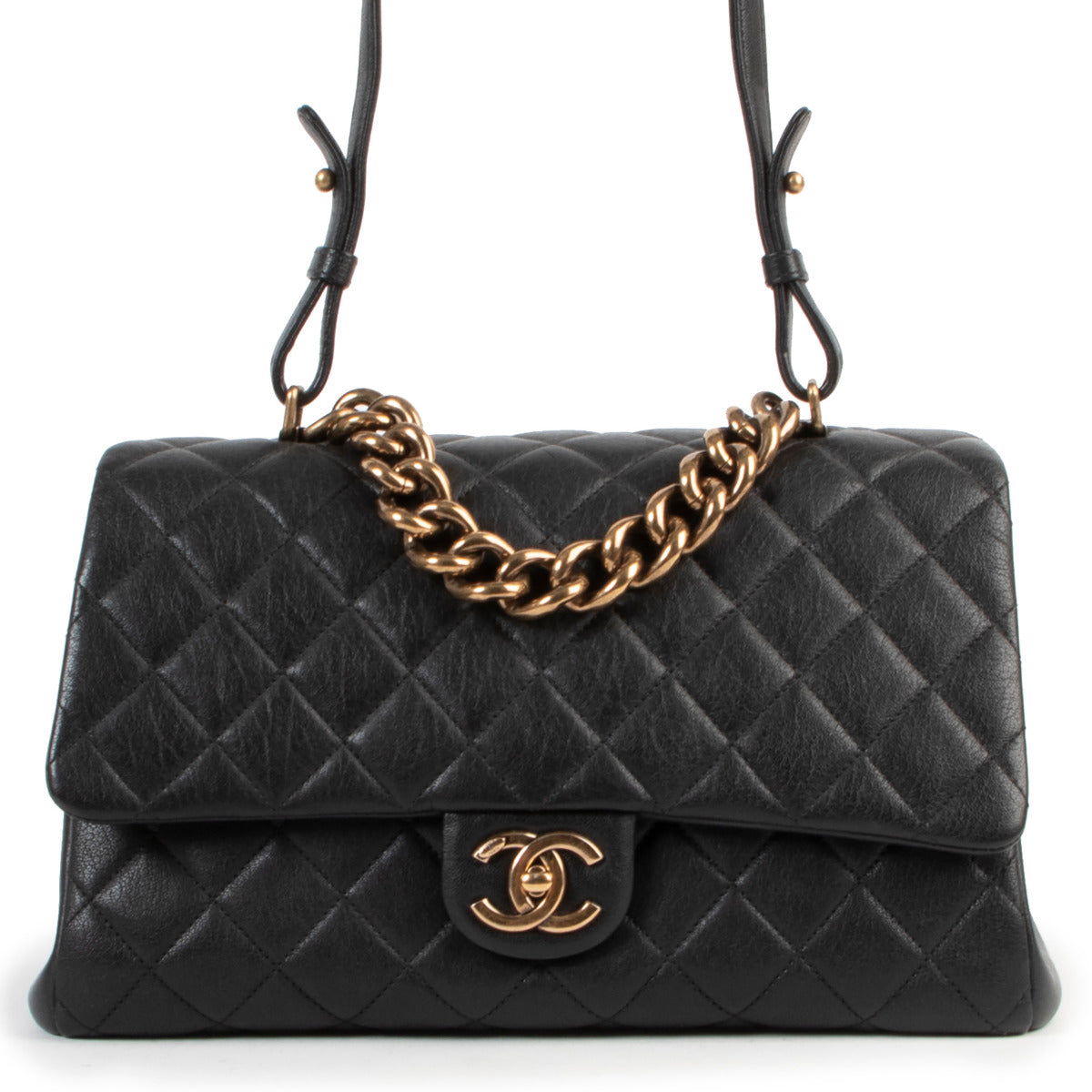 Chanel Black Quilted Flap Shoulder Bag