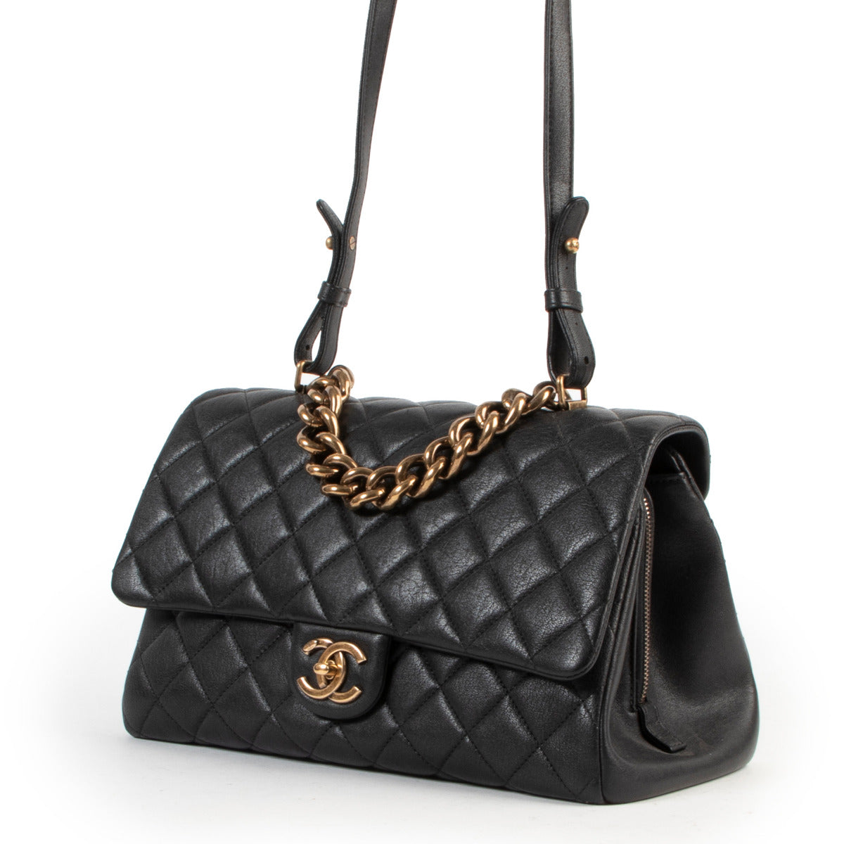Chanel Black Quilted Flap Shoulder Bag
