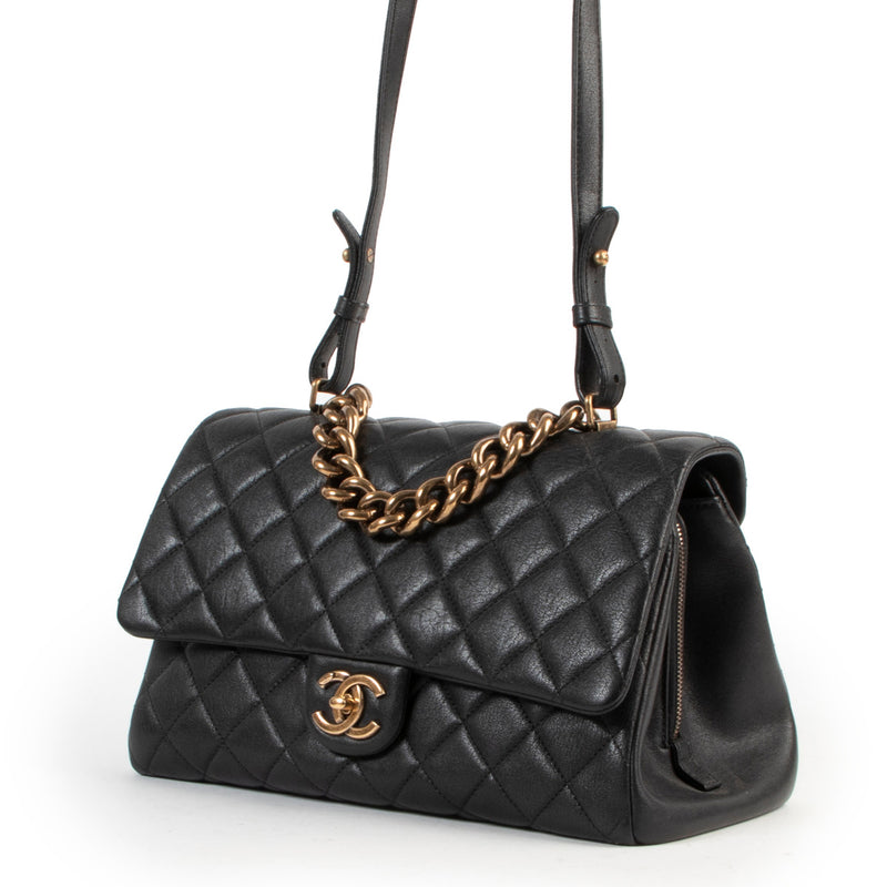 Chanel Black Quilted Flap Shoulder Bag