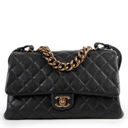 Chanel Black Quilted Flap Shoulder Bag