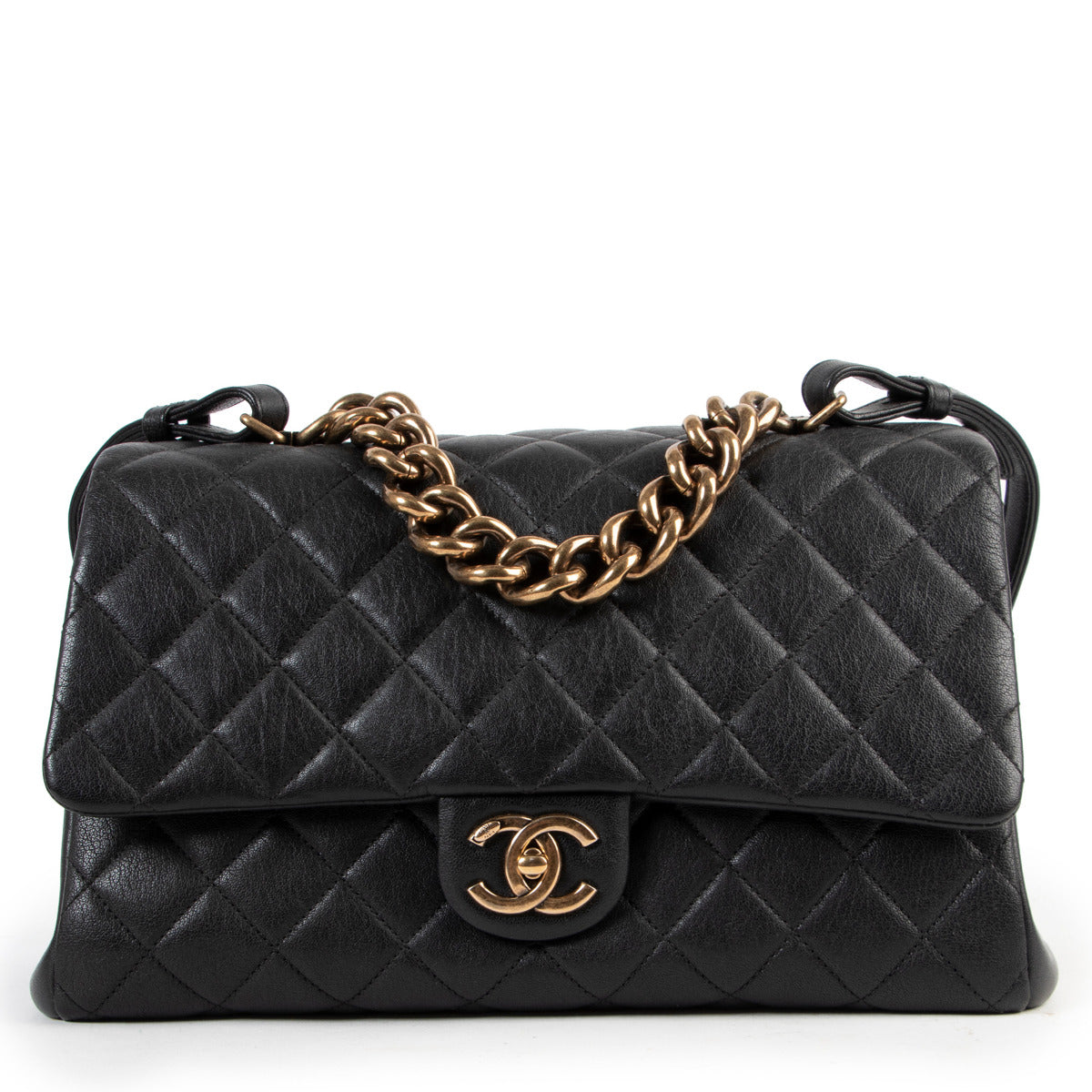 Chanel Black Quilted Flap Shoulder Bag