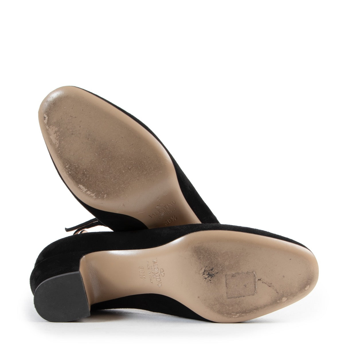 Achetez en ligne second main ces chaussures Valentino Garavani noir en taille 36,5