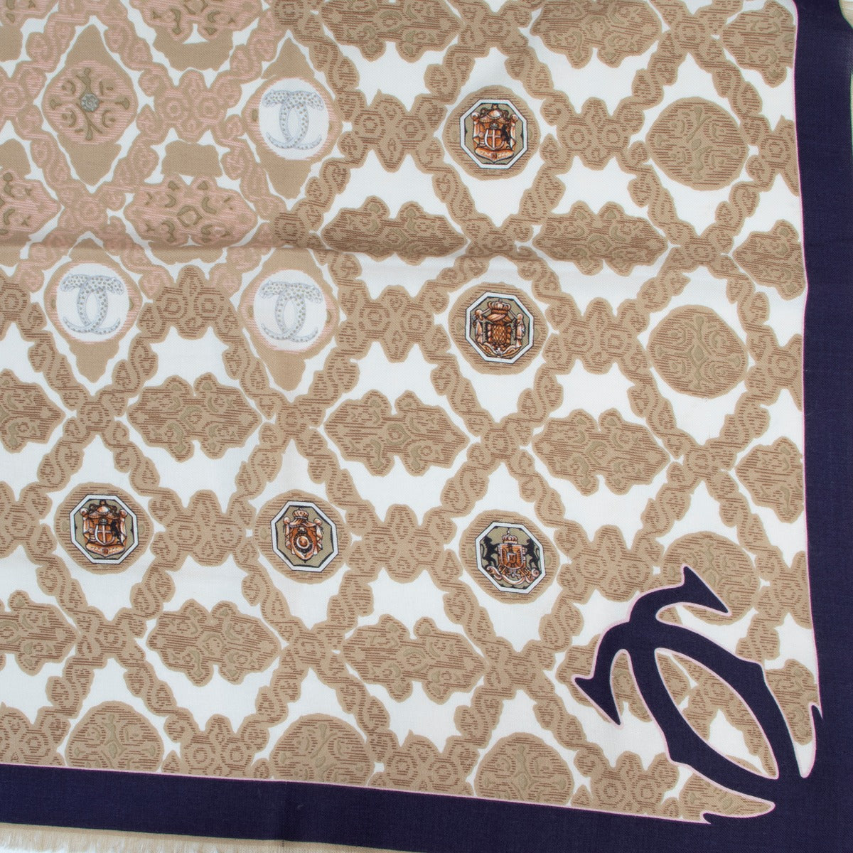Vintage Cartier Scarf Beige
