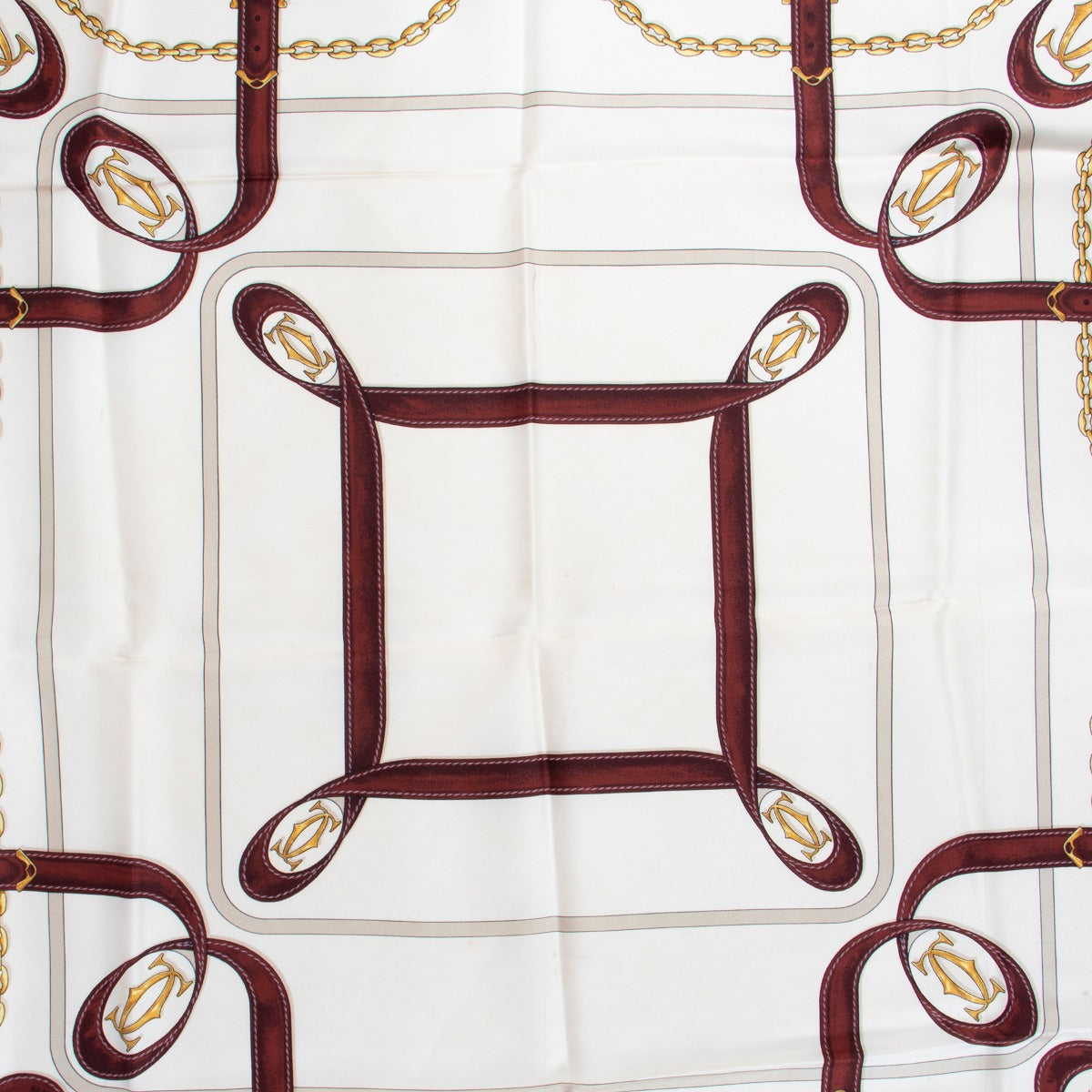 Vintage Must De Cartier Scarf