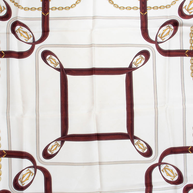 Vintage Must De Cartier Scarf