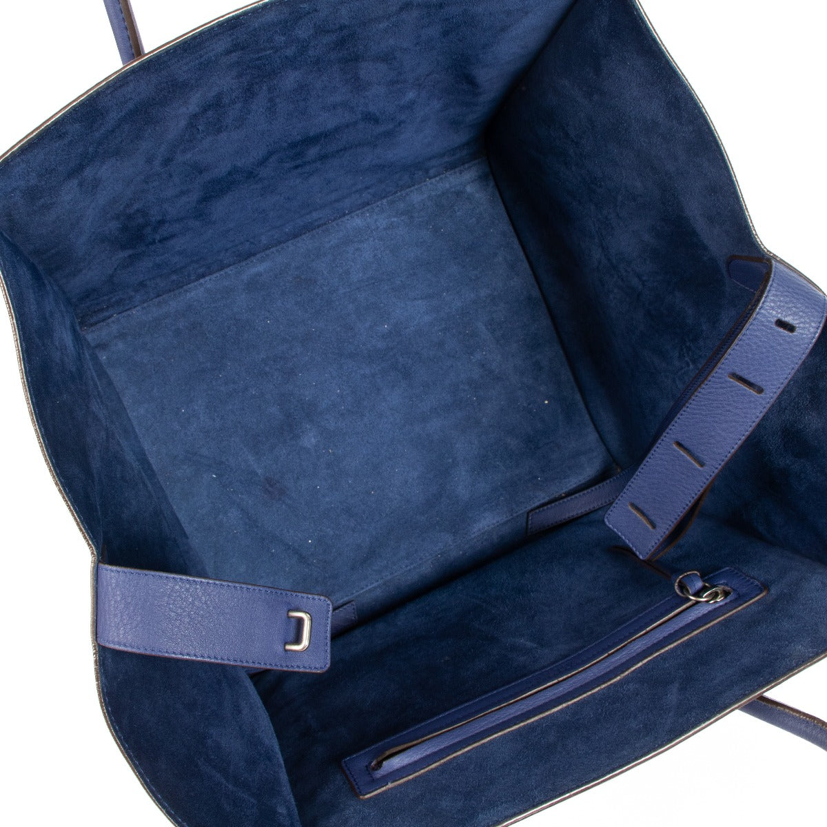 Celine Blauwe Medium Luggage Phantom Tas