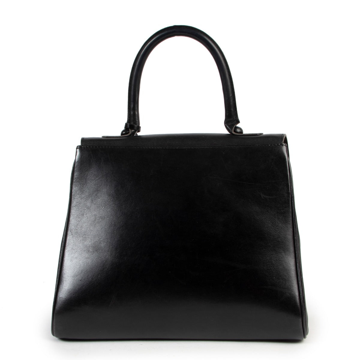 Vintage Delvaux Black Brillant MM