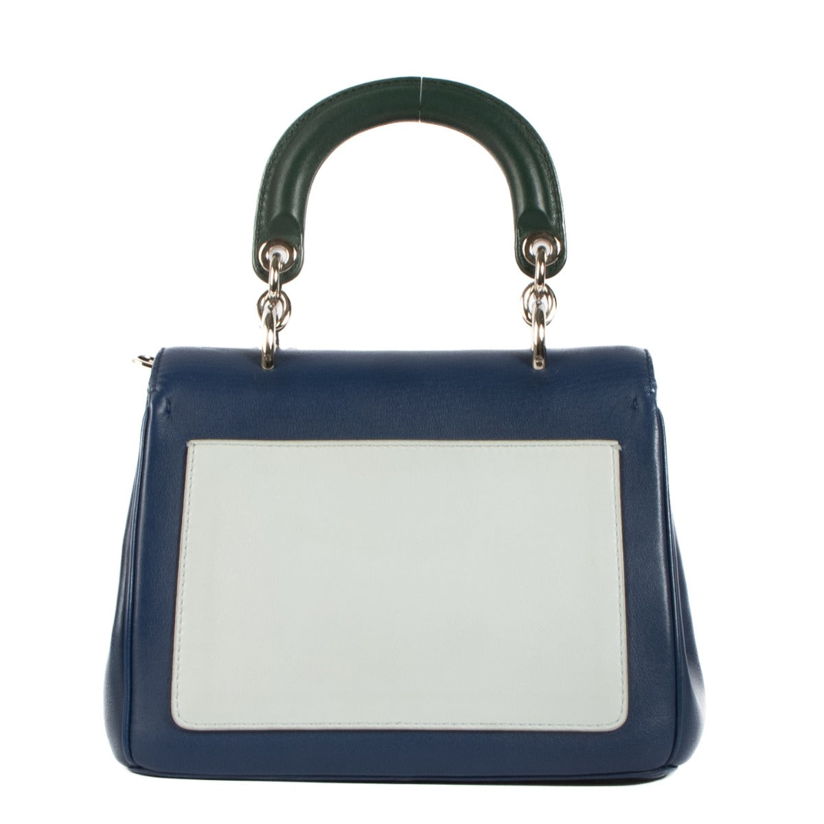 Buy online authentic second hand Christian Dior Blue Small Be Dior Handbag in very good condition at Labellov in Antwerp