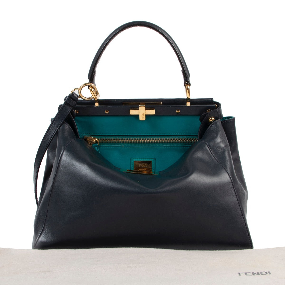 shop safe online secondhand Fendi peekaboo