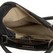 Shop 100% authentic second-hand Fendi Grey Grained Leather Medium Peekaboo Top Handle Bag on Labellov.com