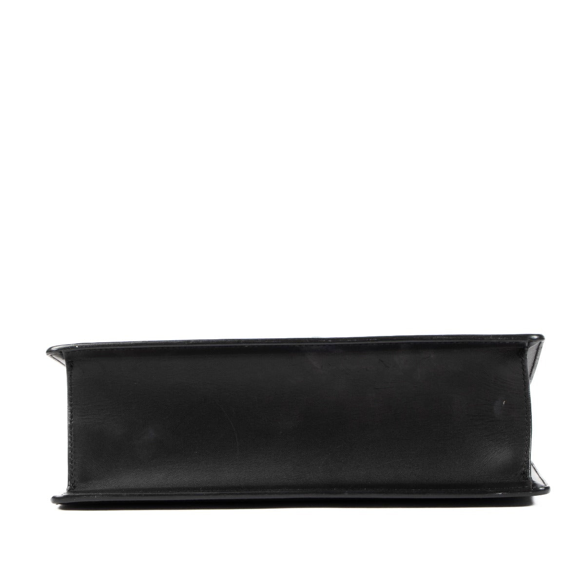 Gucci Black Leather Lilith Bamboo Handle Bag