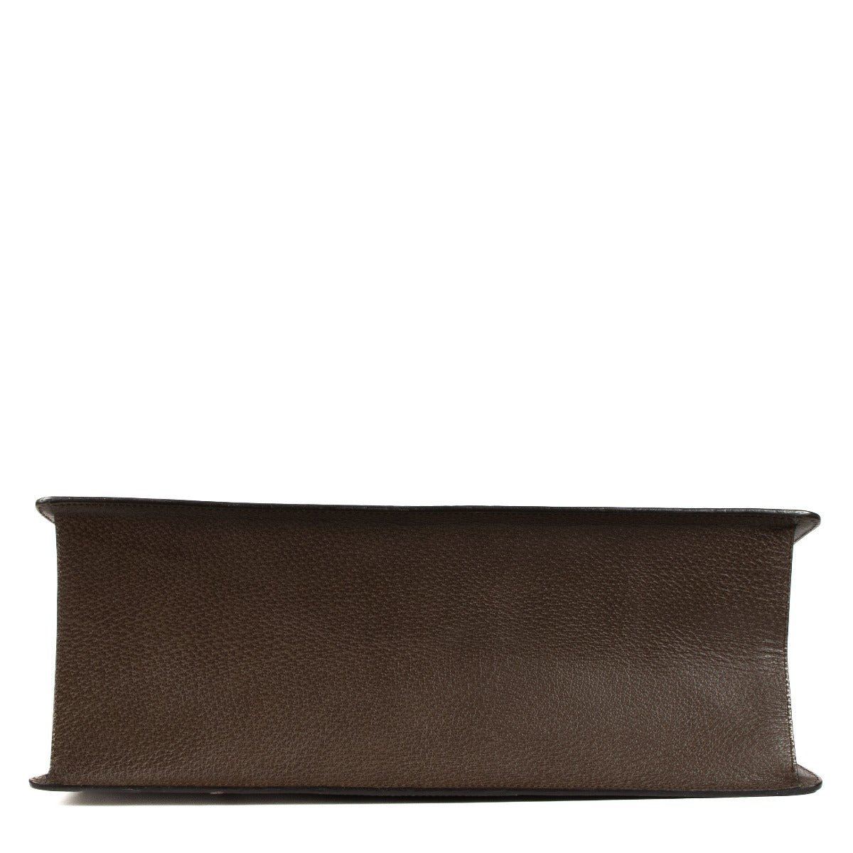 Buy online authentic second hand Gucci Taupe Leather Web Falena Moth Bamboo Top Handle in very good condition at Labellov in Antwerp