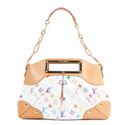 Louis Vuitton Judy MM White Monogram Multicolore