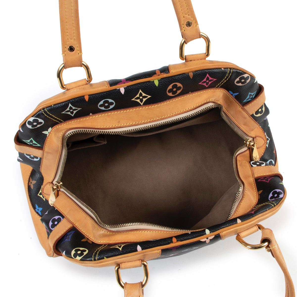 Shop safe online authentic Louis Vuitton Monogram Multicolor Claudia Shoulder Bag.