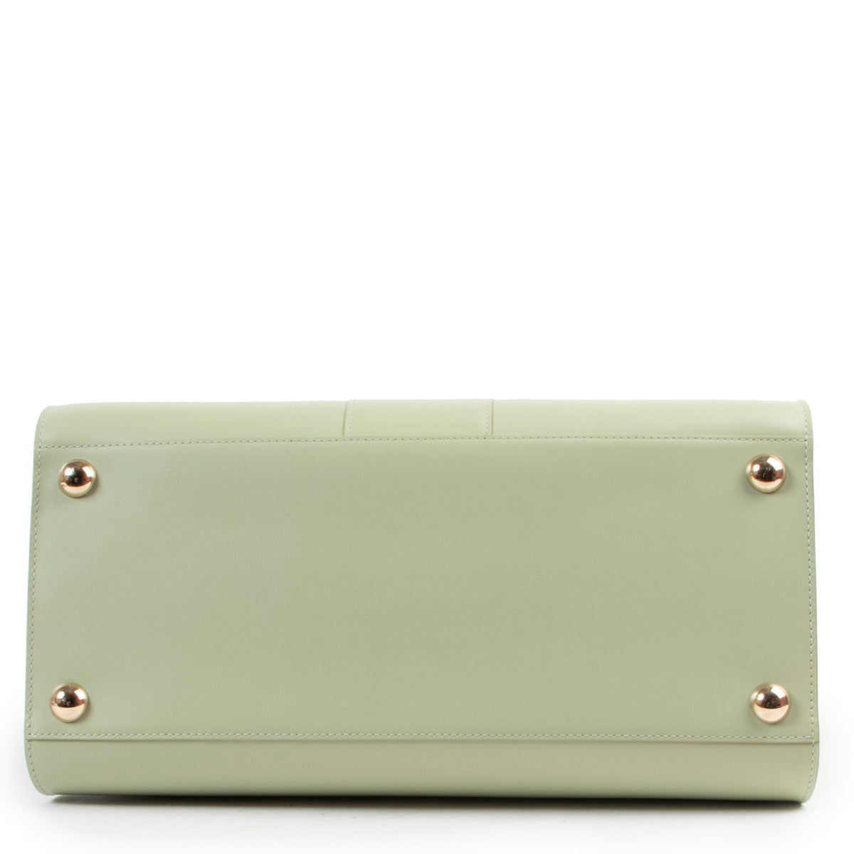 Delvaux Pistache Groene Colorblock Brillant GM