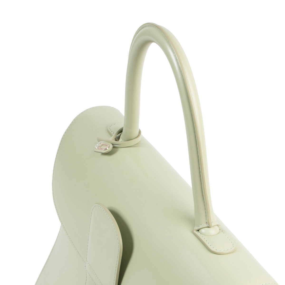 Delvaux Pistache Groene Colorblock Brillant GM