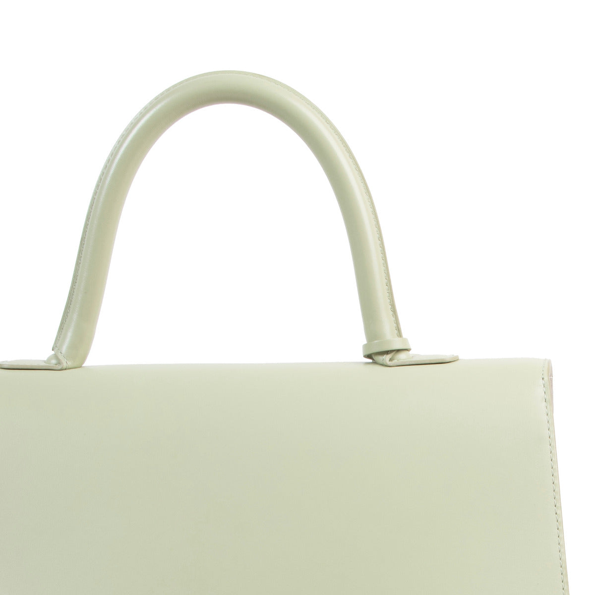 Delvaux Pistache Groene Colorblock Brillant GM