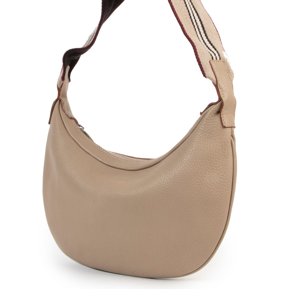 koop veilig online tegen de beste prijs Burberry Taupe Mini Shoulder Bag