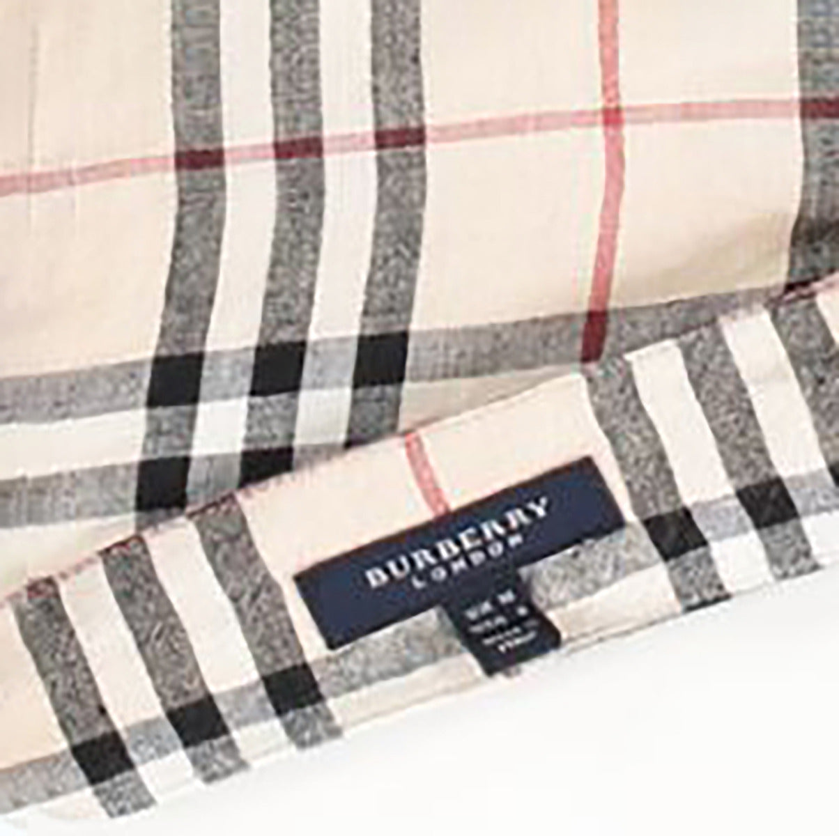 Burberry Monogram Linnen Halterjurk - maat 36