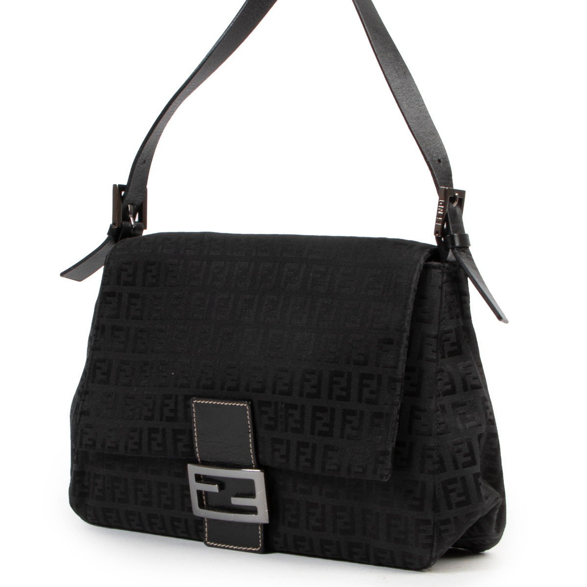 Fendi Black Monogram Shoulder bag