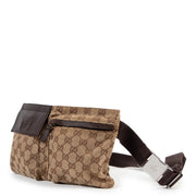 Gucci Brown Monogram Belt Bag koop veilig online tegen de beste prijs