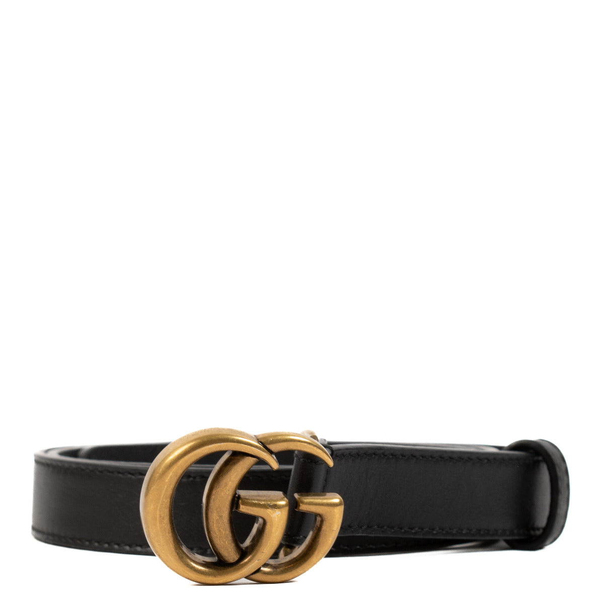 Gucci Slim GG Marmont Black Belt - size 80 aan de beste prijs bij Labellov tweedehands luxe