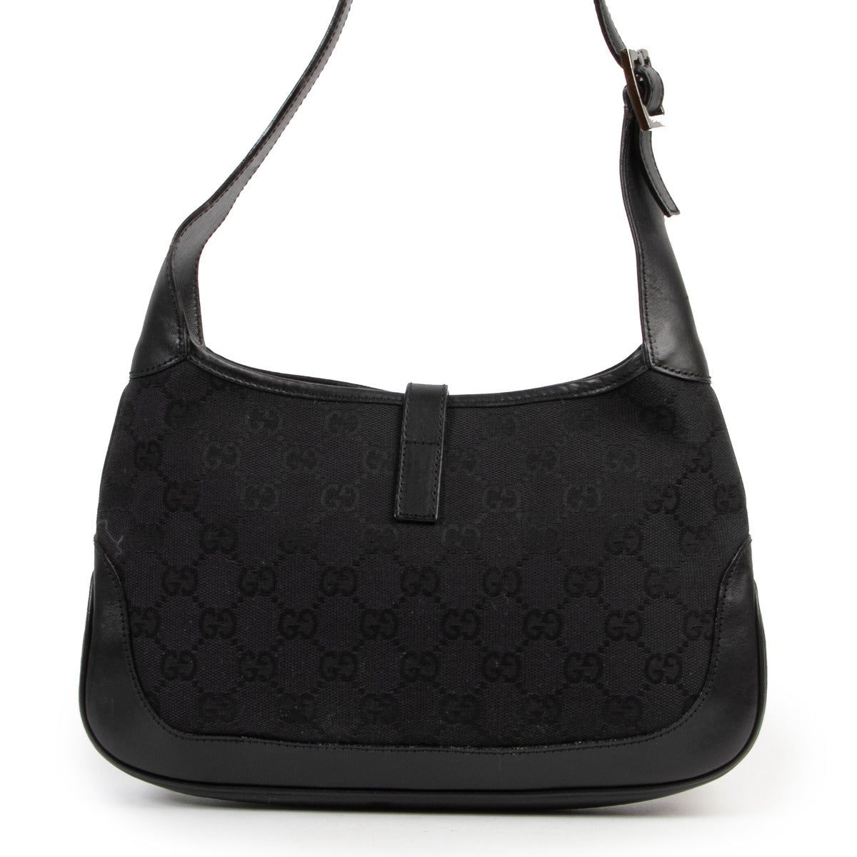 Gucci Black Jackie Monogram Shoulderbag