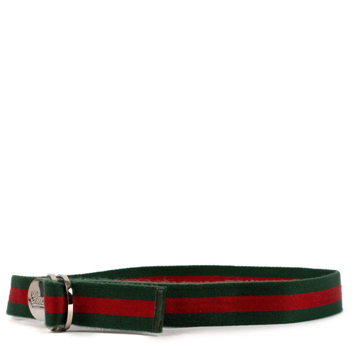 Gucci Rood en Groen Webband Riem - maat 90