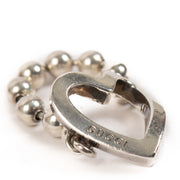 shop 100% authentic second hand Gucci Silver Heart Ring - Size 51 on Labellov.com