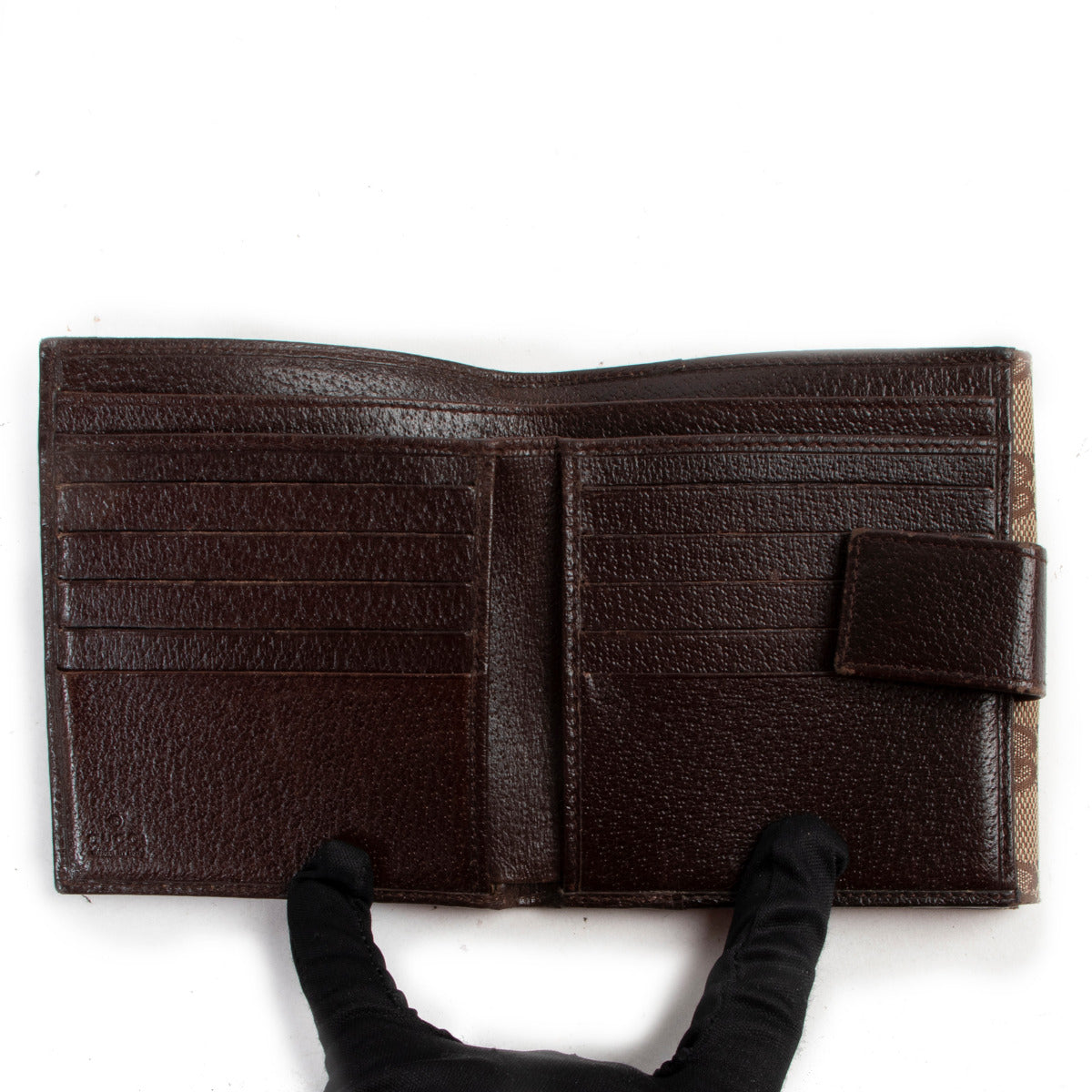 Gucci Monogram Vierkante Portemonnee