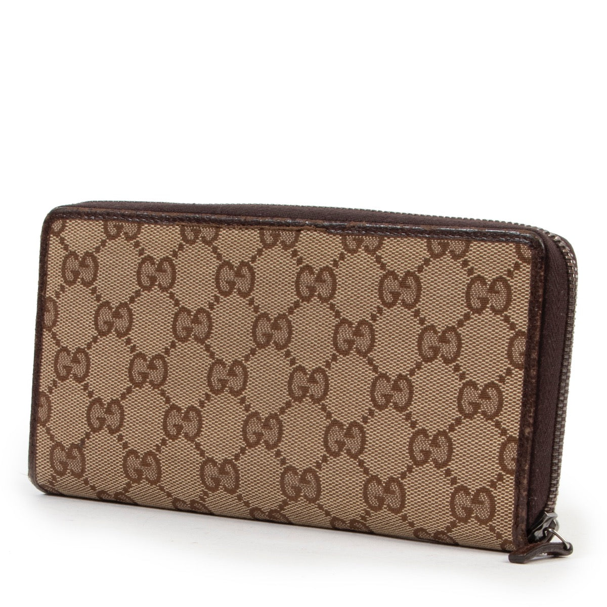 shop safe online Gucci Brown Monogram Wallet