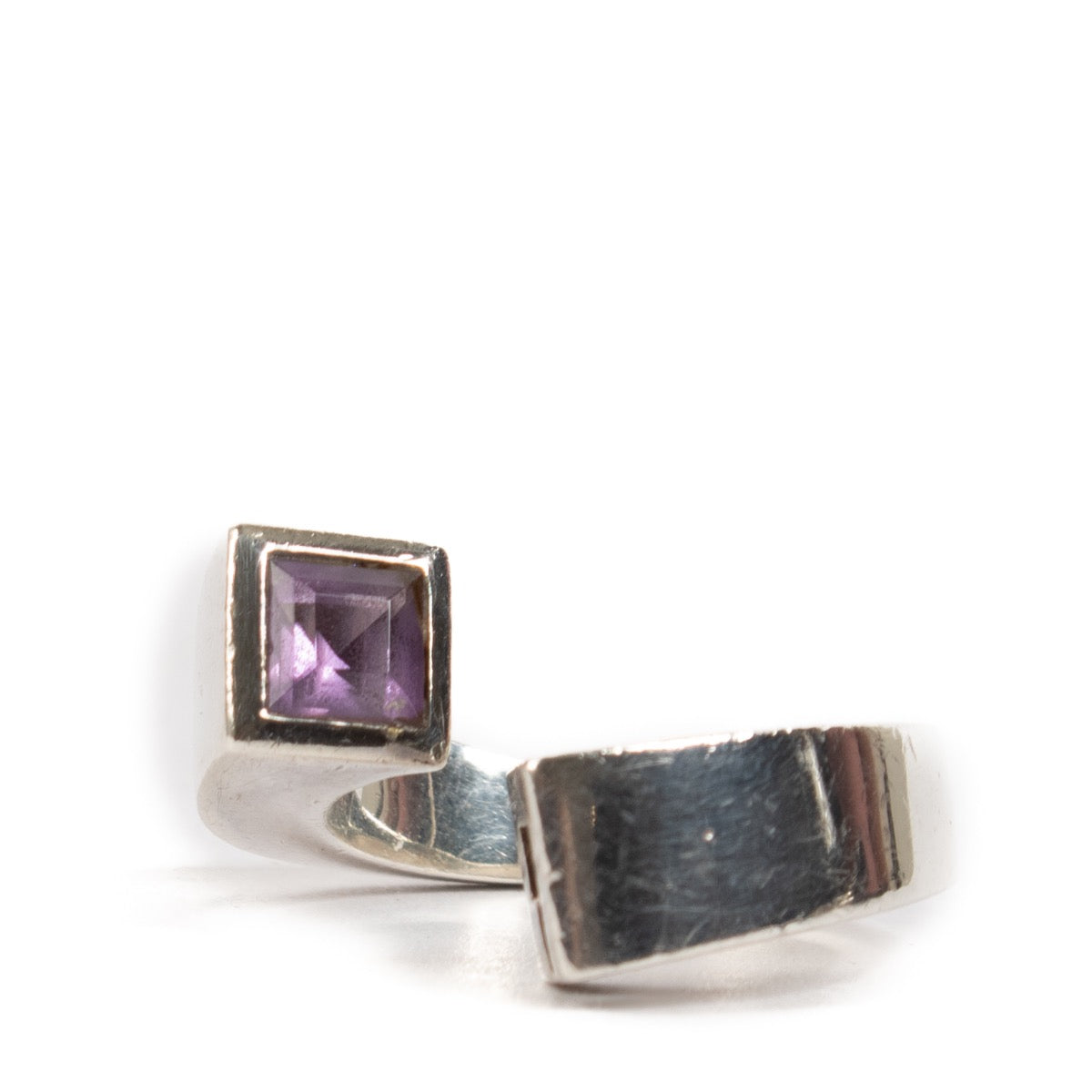 shop 100% authentic second hand Gucci Silver Purple Ring on Labellov.com