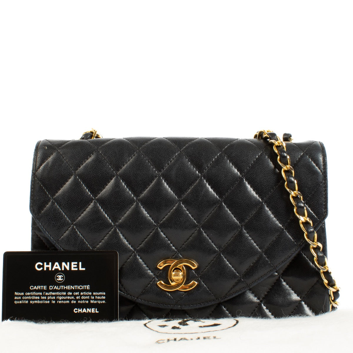 shop 100% authentic second hand Chanel Black Classic Flap Bag on Labellov.com