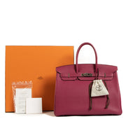 Hermès Birkin 35 Rose Tosca Pink Togo