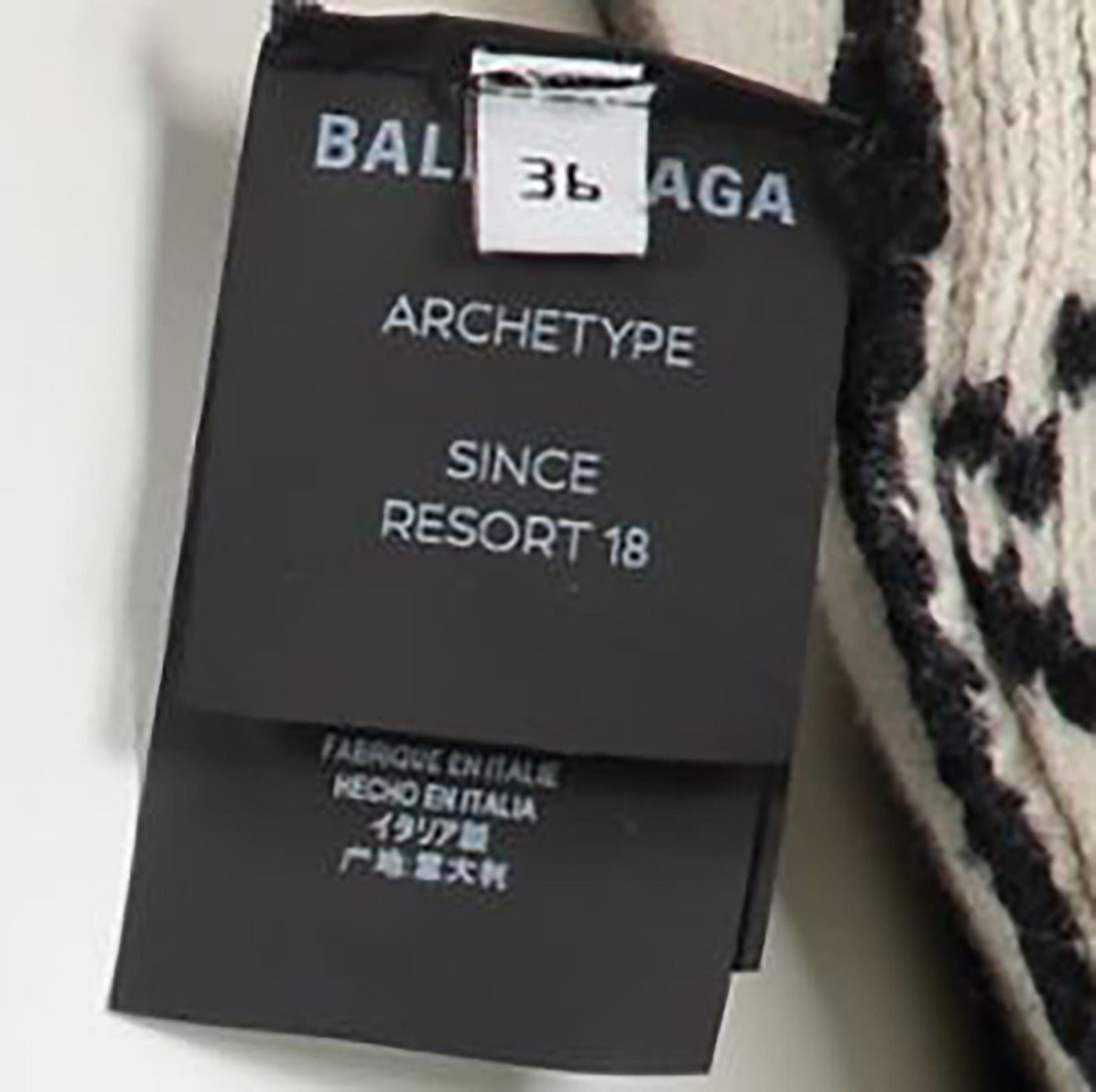 Balenciaga Black Logo Cardigan - size 36 – Labellov