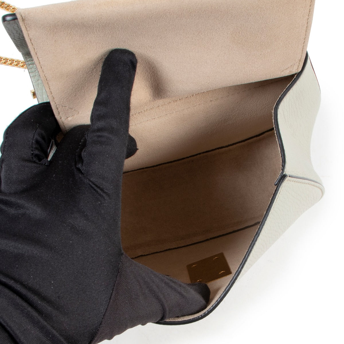 Achetez Chloé Green Small Drew Shoulder Bag en ligne en toute sécurité