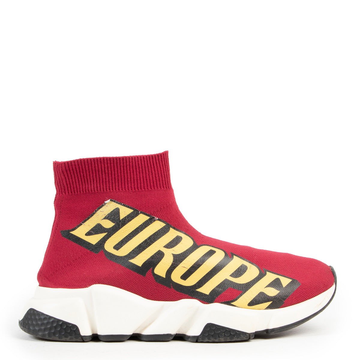 Balenciaga Limited Red Speed Sneaker - size 37