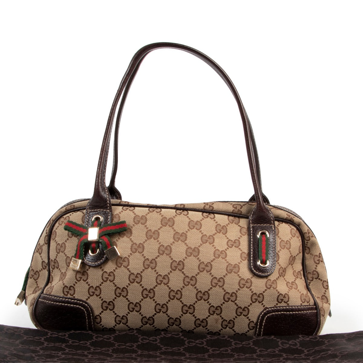 Achetez en toute sécurité en ligne Authentique Sac Boston Gucci Monogram Top Handle Boston Bag